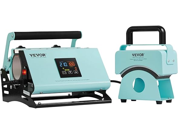 VEVOR 2 in 1 Tumbler and Hat Heat Press Machine