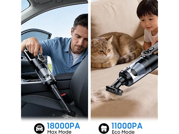 Cordless Handheld Car Vacuum