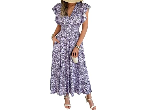 HEBELD Casual Summer Maxi Dresses