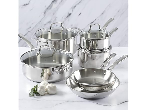 Martha Stewart Castelle 10 PieceCookware Set
