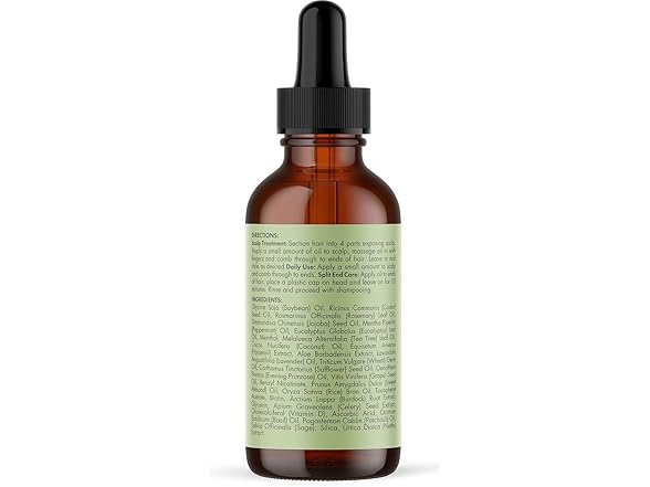 (2 Pack) Mielle Organics Rosemary & Mint Hair Oil