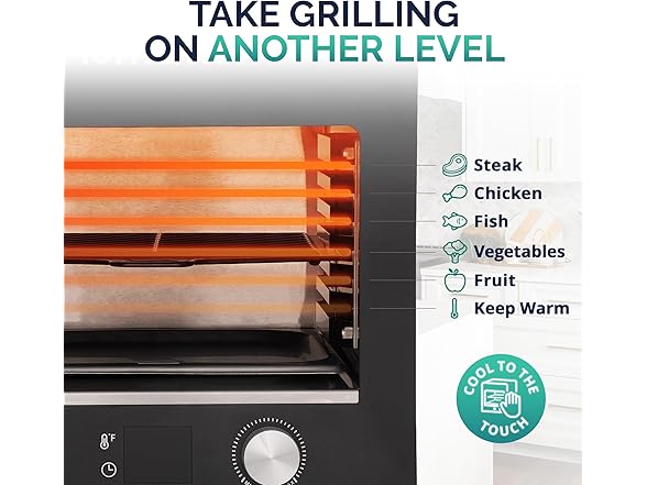 Luma® by Newair Electric Grill for Steaks 