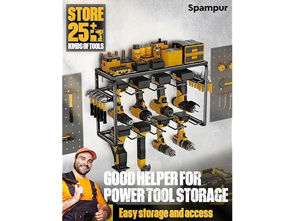 3 Layer Heavy Duty Power Tool Organizer
