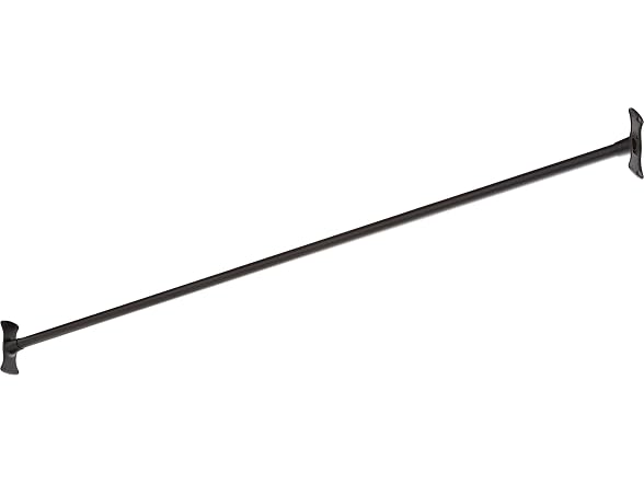 Signature Hardware 466740 60" Straight Brass Shower Rod