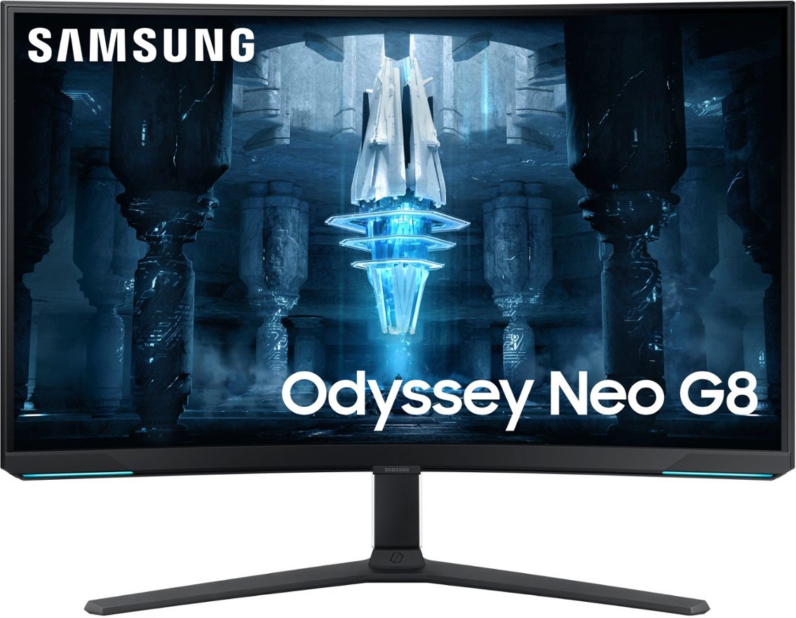 Samsung Odyssey Neo G8 32" Curved 4k UHD Gaming Monitor - Gallery 5