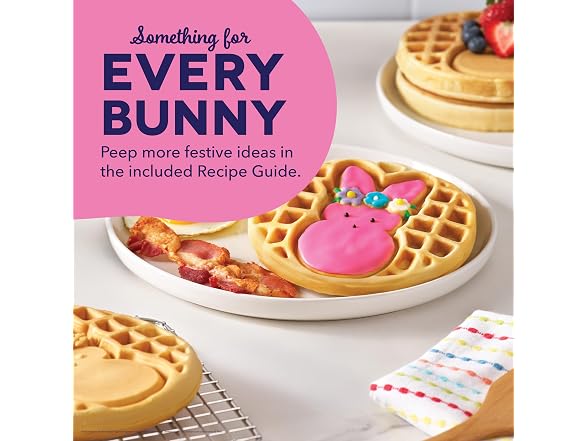 PEEPS® x Dash Waffle Maker - Bunny Waffle Maker
