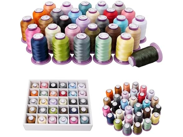 30 Colors Embroidery Machine Thread