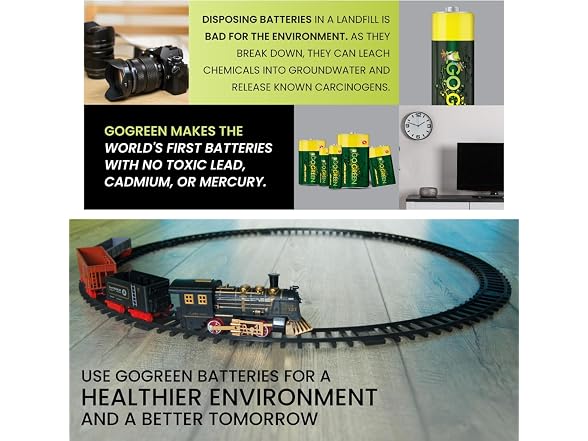 GoGreen Power (G 24012) Eco Friendly Alkaline AAA