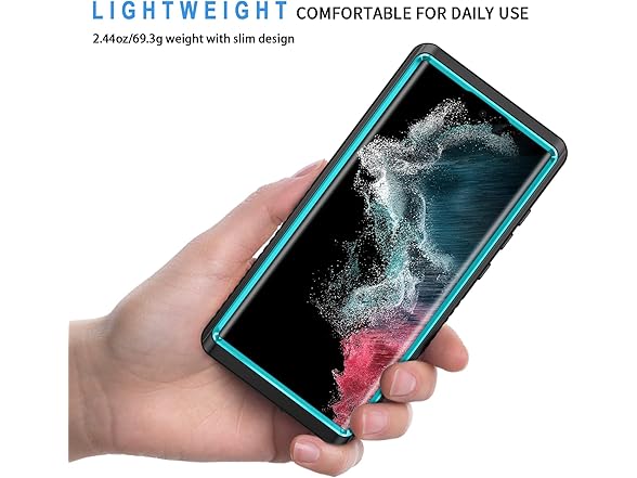 Lanhiem Galaxy S22 Ultra Waterproof Case