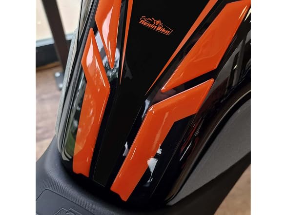 Resin Bike Motorcycle 3D Stickers Compatible a