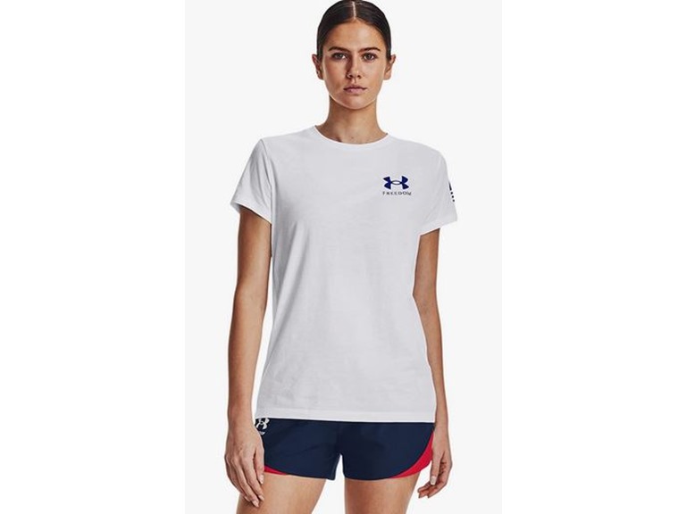 UA Women's Freedom Flag T-Shirt