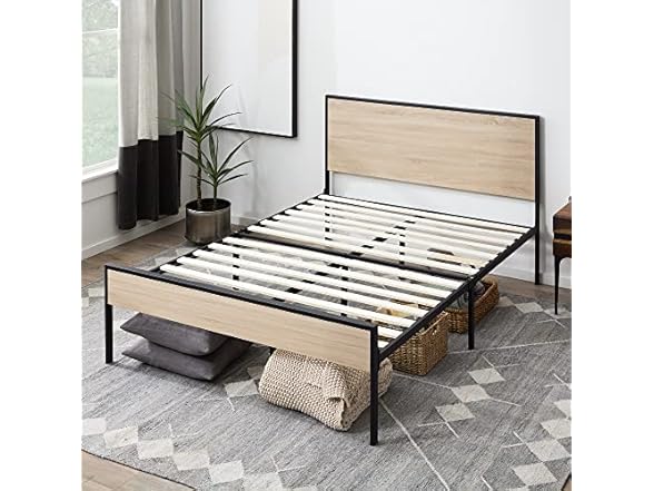 Edenbrook Metal Platform Queen Bed Frame
