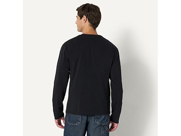 Men's Relaxed-Fit Long Sleeve Henley