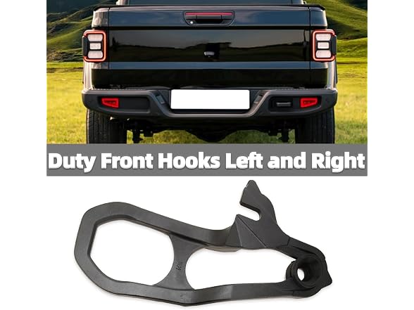 MITZONE Front Tow Hooks Right & Left with 6827294