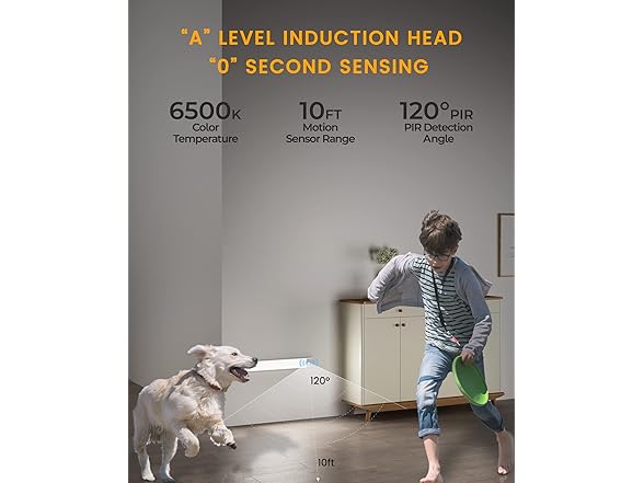 (3 Pack) ASOKO Under Cabinet Lights Motion Sensor