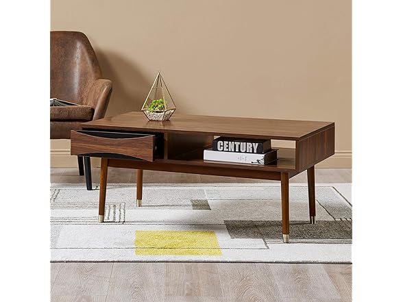Teamson Home Dawson Wood Coffee Table