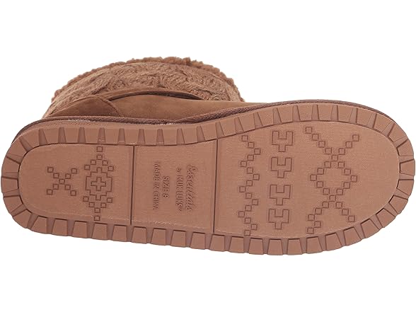 MUK LUKS Women's Alyx Snow Boot, Walnut 9
