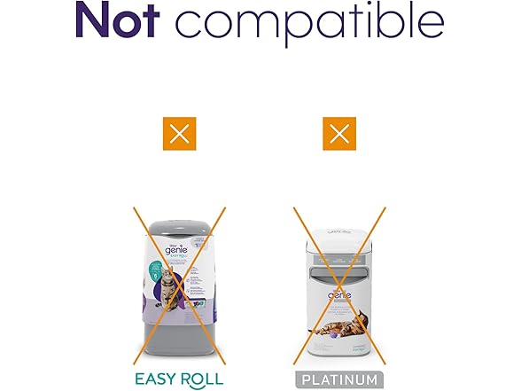 Litter Genie Refill Bags | Standard 4-Pack