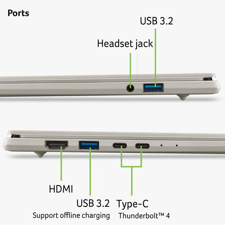Acer Swift Go 16" 2K OLED Touch Laptop - Gallery 10