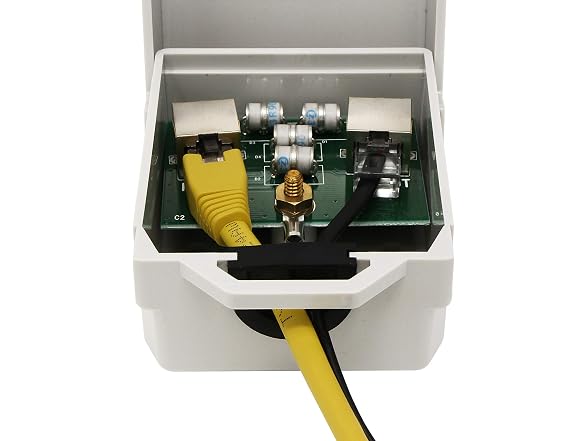 Tupavco Outdoor Ethernet Surge Protector Grey