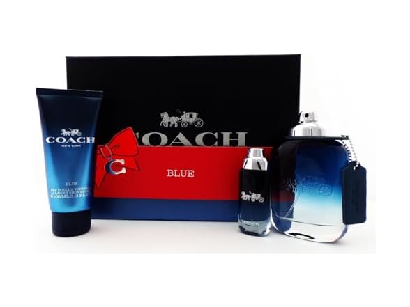 Coach New York Blue EDT 3Pc Men Set