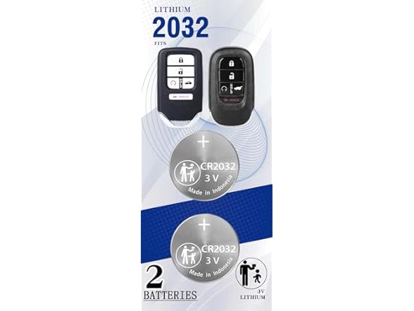 Pinochi Key Fob Battery Replacement for Honda