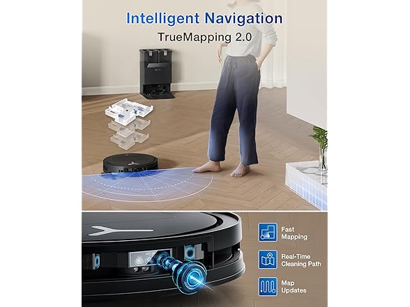 ECOVACS DEEBOT T50 Omni Robot Combo VacMop