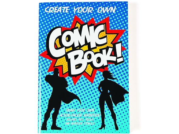 Fun Express Blank Comic Book for Kids Ages
