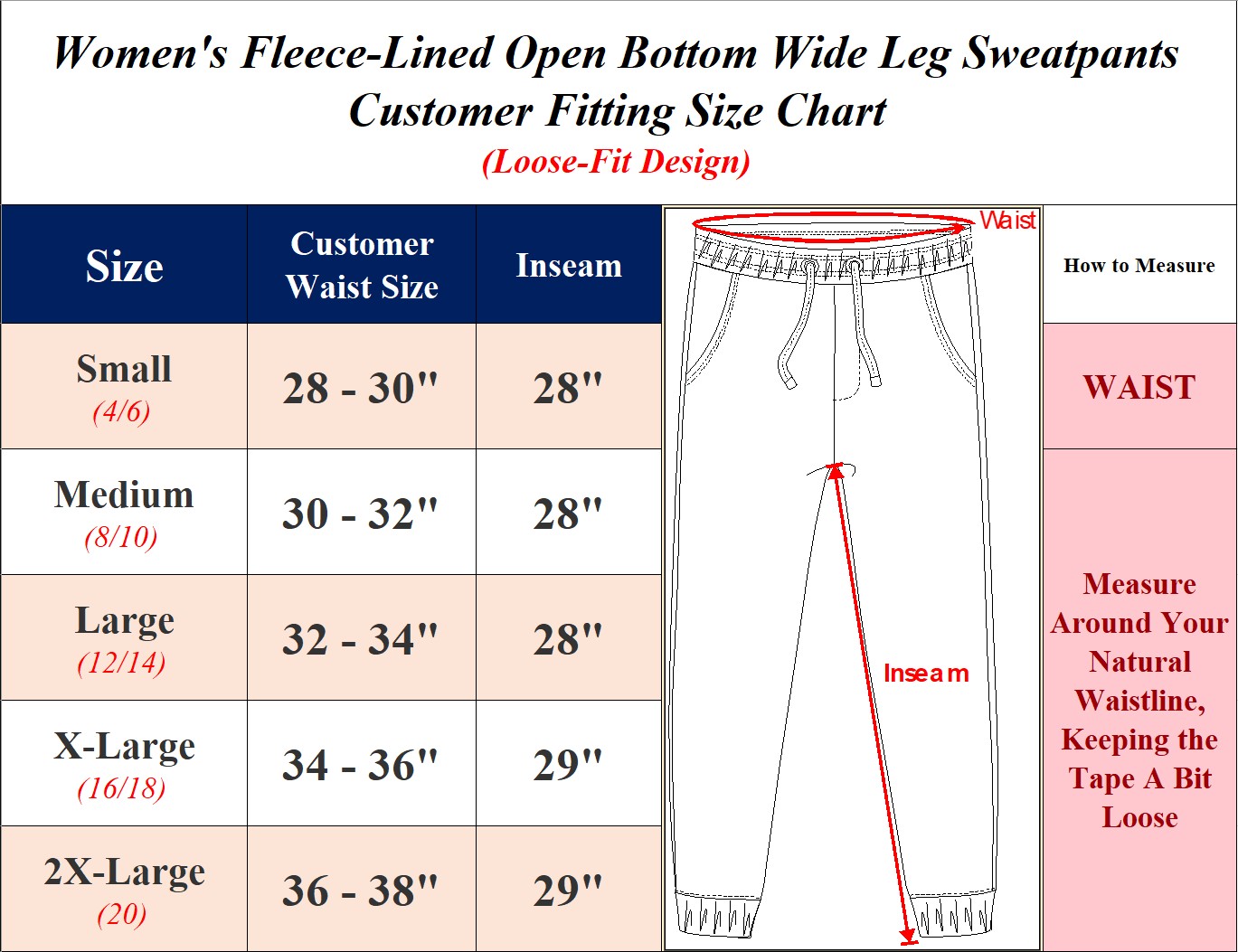 Womens Heavyweight Fleece-Lined Sweatpants - Gallery 11