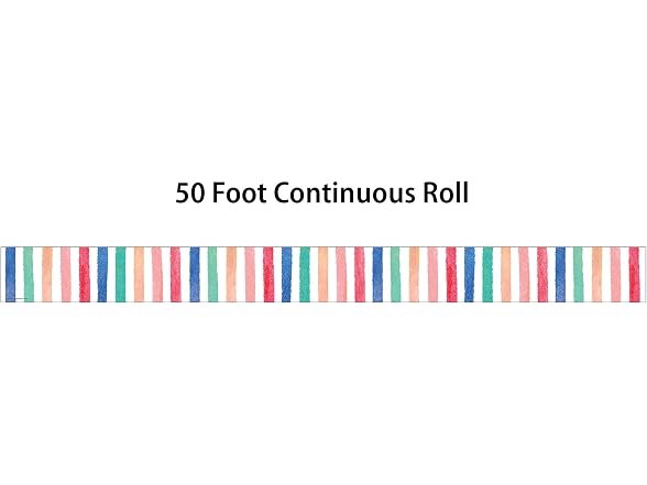 Teacher Created Resources Watercolor Stripes Border