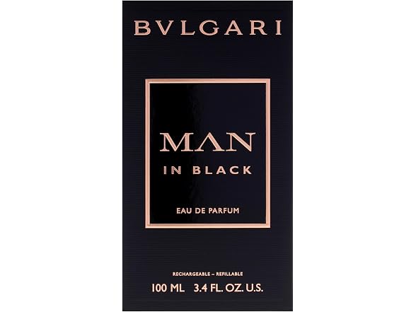 Bvlgari Man In Black EDP 3.4 oz Refillable