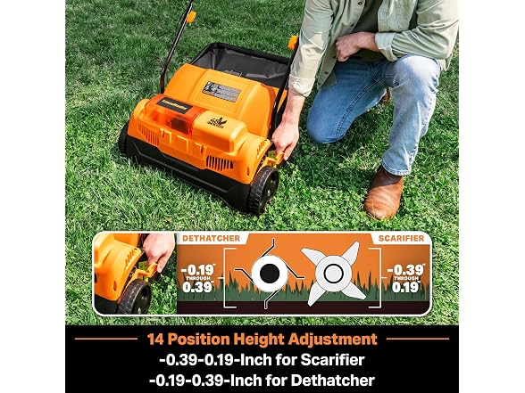 LawnMaster 48V MAX Brushless 16" 2-in-1