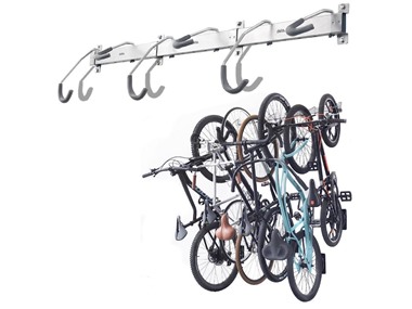 $59.99, Was $99.99, 40% Off! Delta Cycle Garage Bike Rack Wall Mount (6-Bike) dealfomo