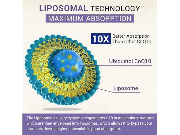 Liposomal Ubiquinol CoQ10 800 MG