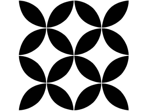 FloorPops Black Starlight Peel & Stick Floor Tiles