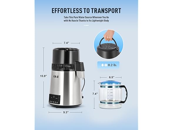 Countertop Distilled Water Machine
