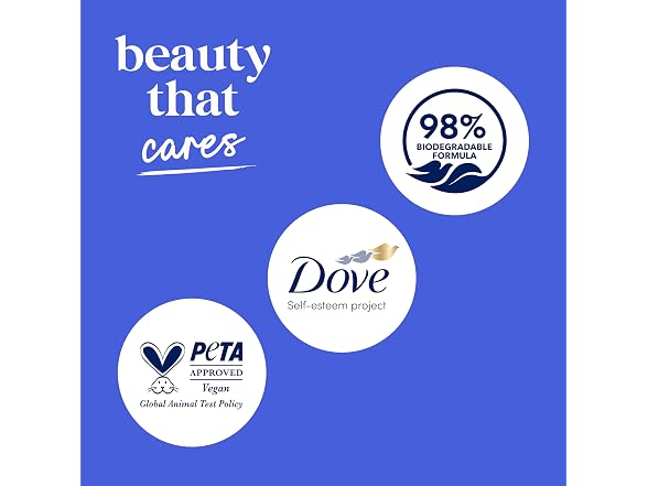 Dove Deep Moisture Body Wash with Pump 3 Count