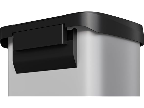 16 Gal/60L Stainless Steel Trash Can with Soft-Close