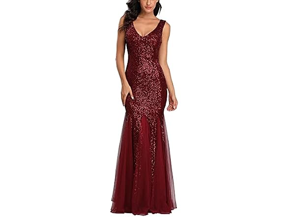 Generies Women (S) Wedding Sequin Dresses Dress