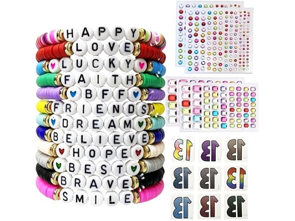 HOLSJ Friendship Bracelet Kit Friendship