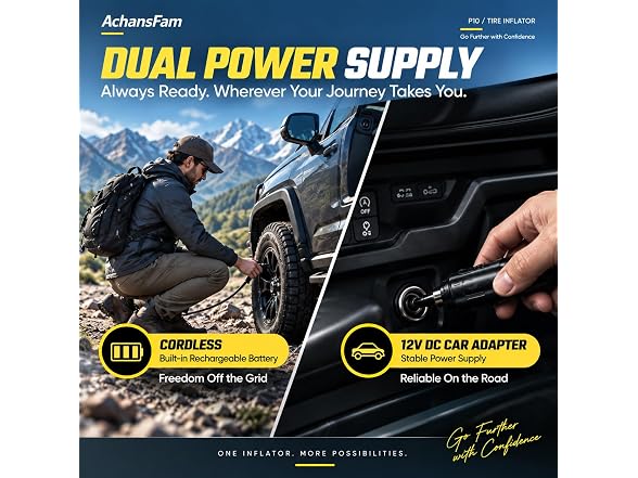 Achansfam P10 Tire Inflator Compressor