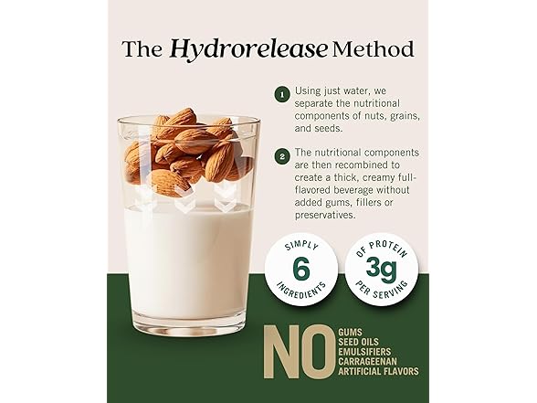 6PK Elmhurst 1925 Almond Milk Barista Edition- 32 oz.