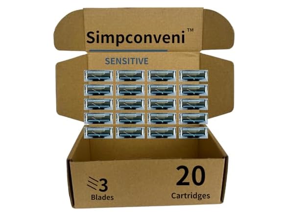 Simpconveni ALL-DAY SMOOTH: razor blades