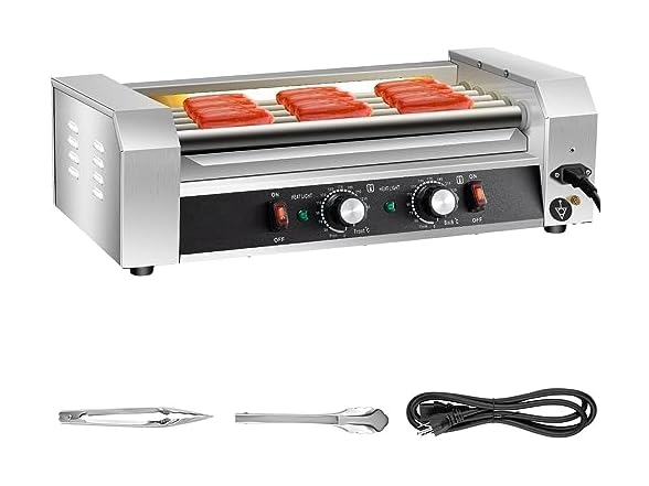 VEVOR Hot Dog Roller, 12 Hot Dog