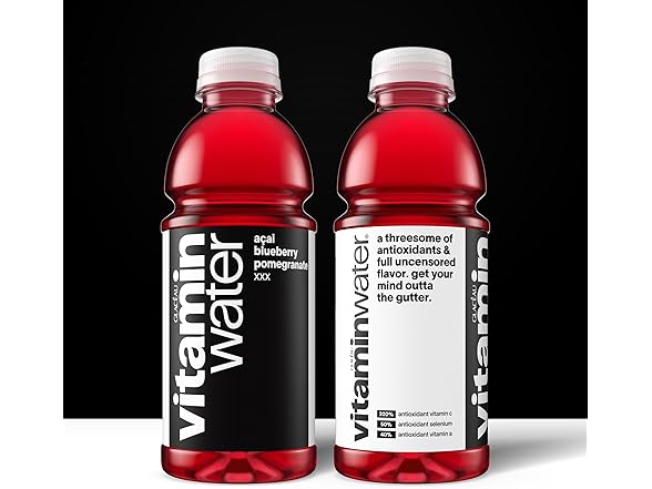12Pk vitaminwater XXX Aai Blueberry Pomegranate