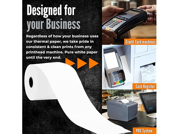 THERMAL TIGER Thermal Tiger 3 1/8 X 230 Thermal Paper