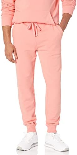 Amazon Essentials Mens Casual Relaxed Fit Lightweight French Terry Jogger Pants