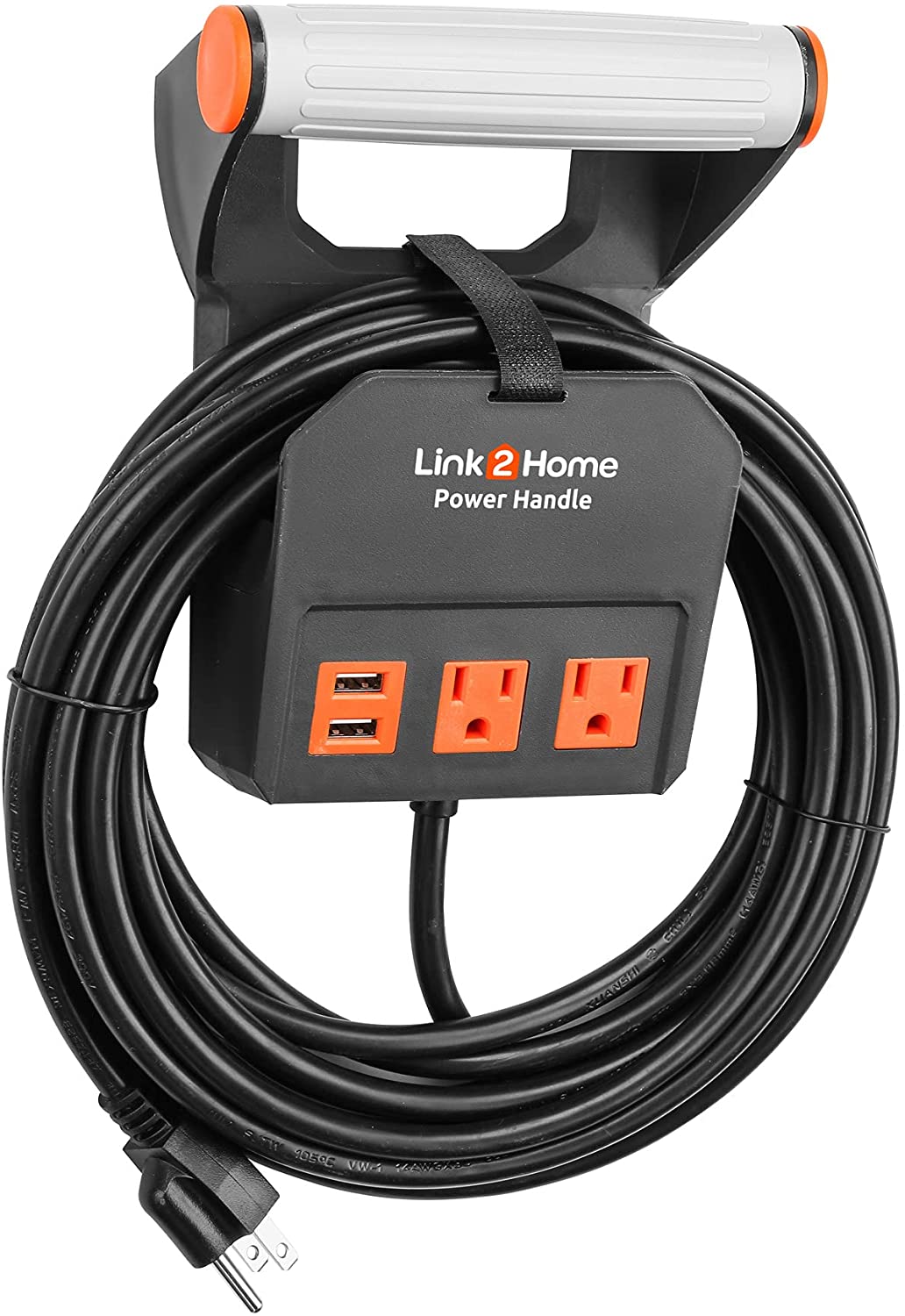 Link2Home Power Handle 20' Extension Cord - Gallery 9