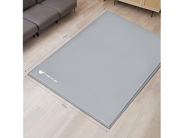 ANGELBLISS Baby Playpen, 79"x 63"x 1.18" Self-Inflating Play (Open Box)