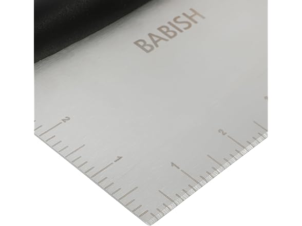 Babish Multi-Purpose Stainless Steel Scaper/Chopper